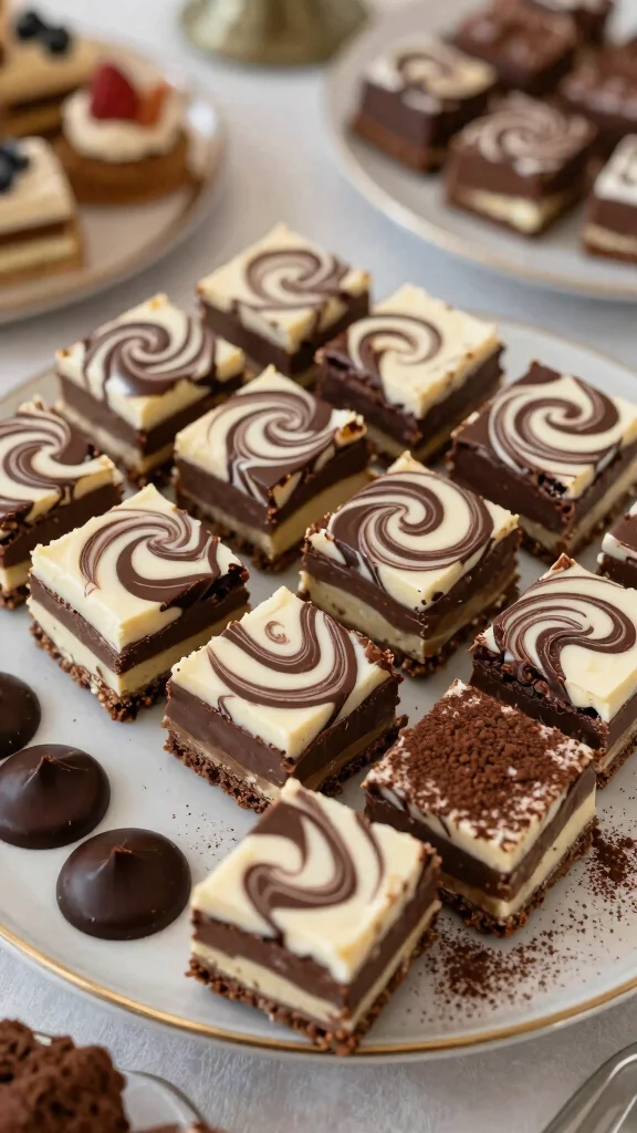 12 Cream Cheese Baking Recipes Rich, Creamy and Irresistible - 12. Cream Cheese Swirled Chocolate Fudge Bars 1