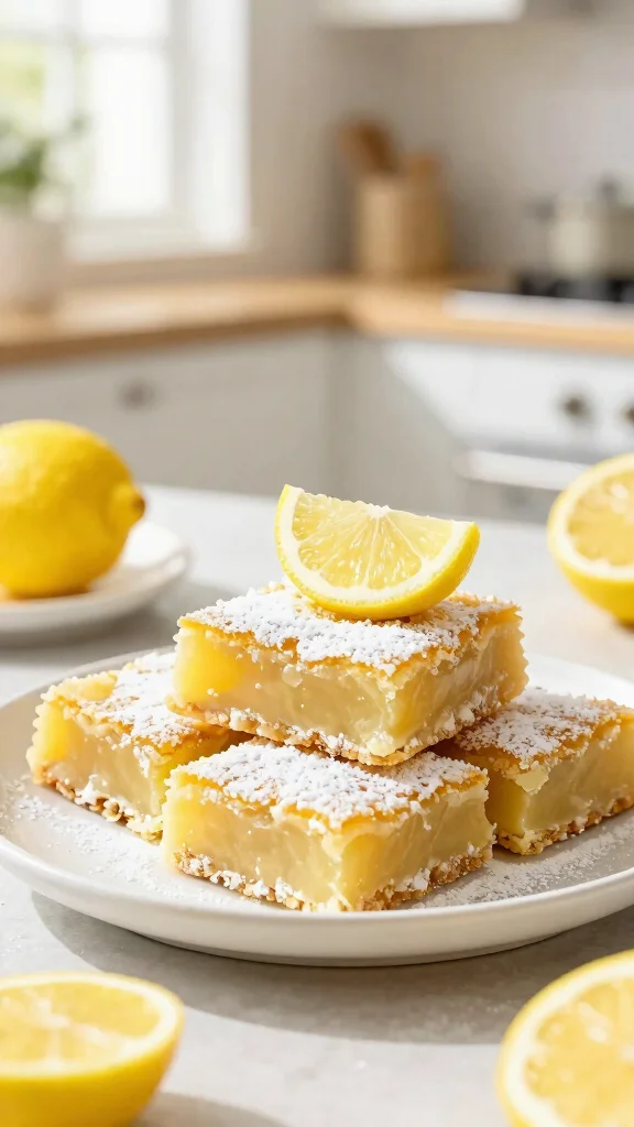 12 Easy 3 Ingredient Baking Recipes Ready in Minutes - 8. 3-Ingredient Lemon Bars 1