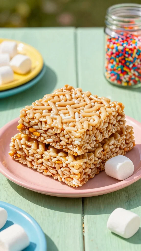 12 Easy 3 Ingredient Baking Recipes Ready in Minutes - 9. 3-Ingredient Rice Krispie Treats 1