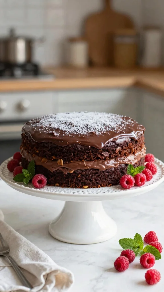 12 Keto Baking Recipes That Actually Taste Amazing - 2. Almond Flour Chocolate Cake 1