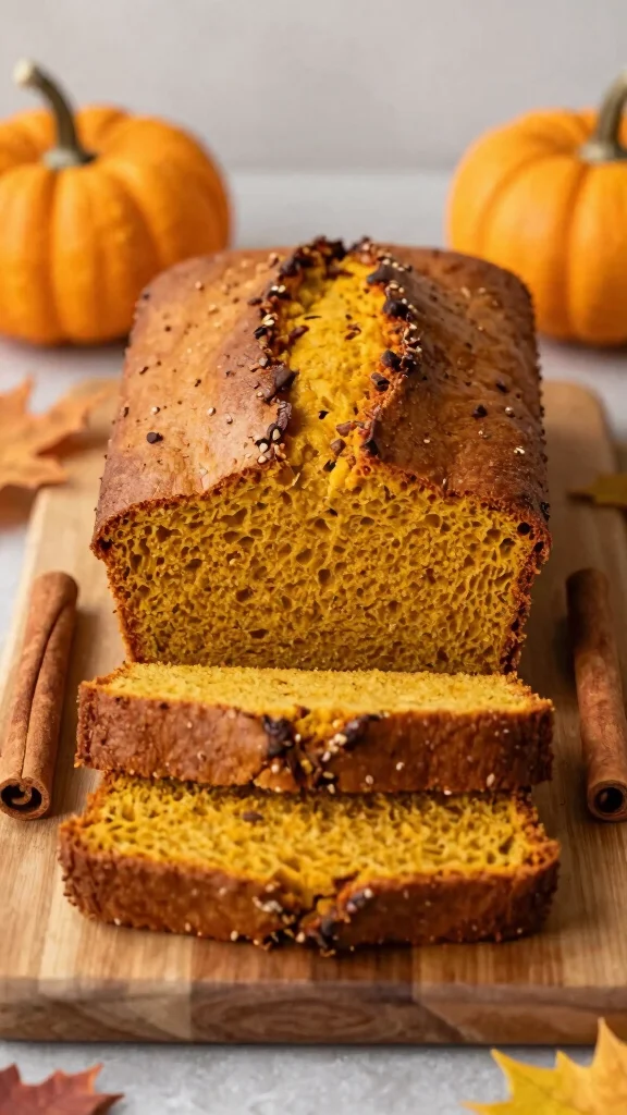 12 Keto Baking Recipes That Actually Taste Amazing - 8. Keto Pumpkin Bread 1