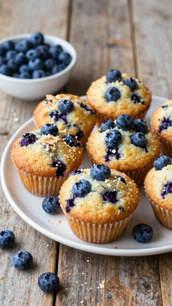 12 Low Carb Baking Recipes That Don't Sacrifice Flavor - 2. Keto Blueberry Muffins 1