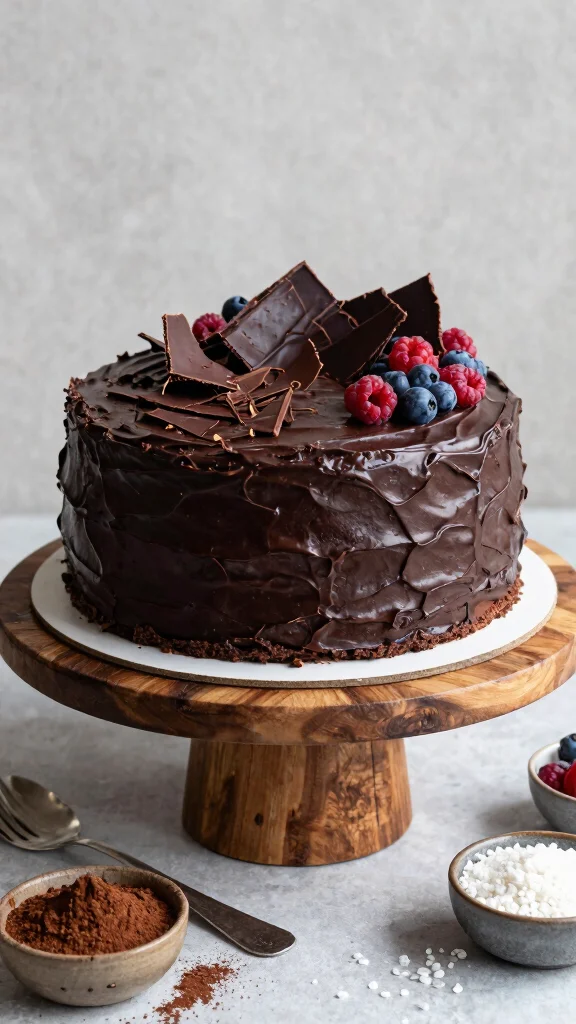 12 Low Carb Baking Recipes That Don't Sacrifice Flavor - 3. Sugar-Free Chocolate Cake 1