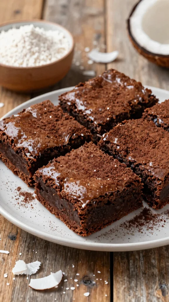 12 Low Carb Baking Recipes That Don't Sacrifice Flavor - 4. Coconut Flour Brownies 1