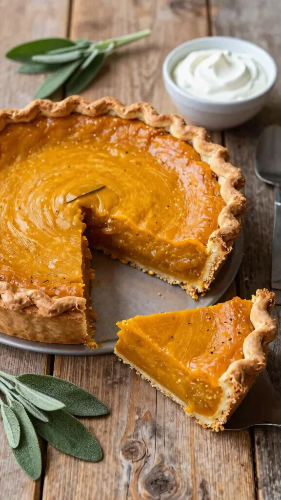12 Savory Baking Dishes That Go Beyond Sweets - 11. Savory Pumpkin and Sage Pie 1