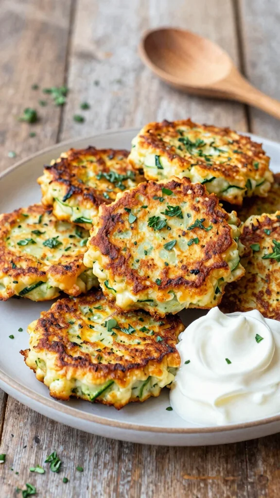 12 Savory Baking Dishes That Go Beyond Sweets - 3. Zucchini and Cheese Fritters 1