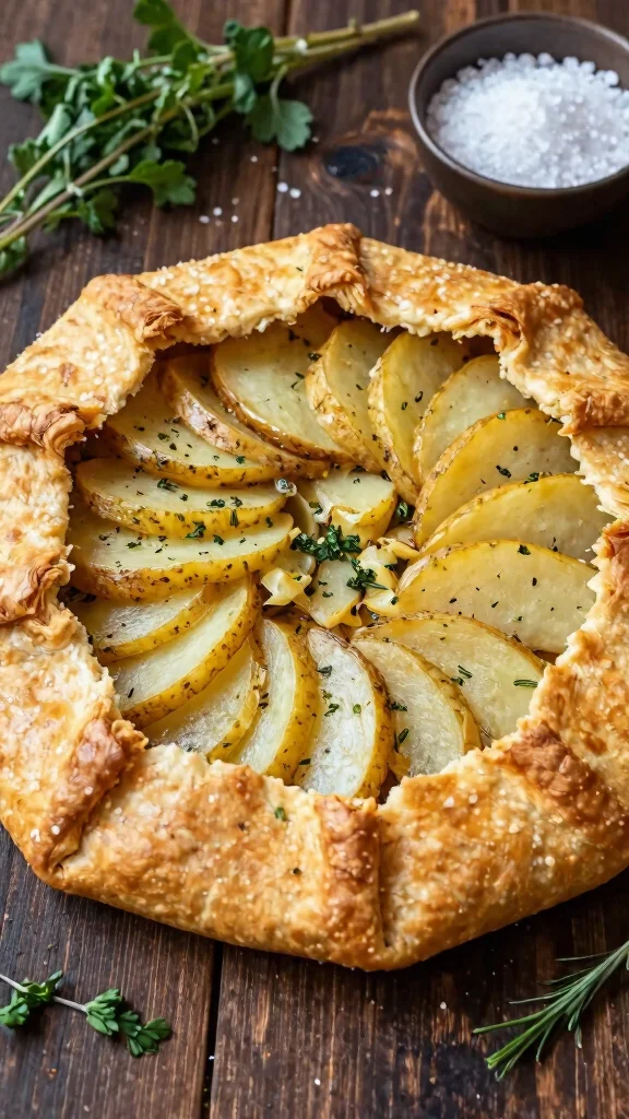 12 Savory Baking Dishes That Go Beyond Sweets - 7. Savory Herb and Potato Galette 1