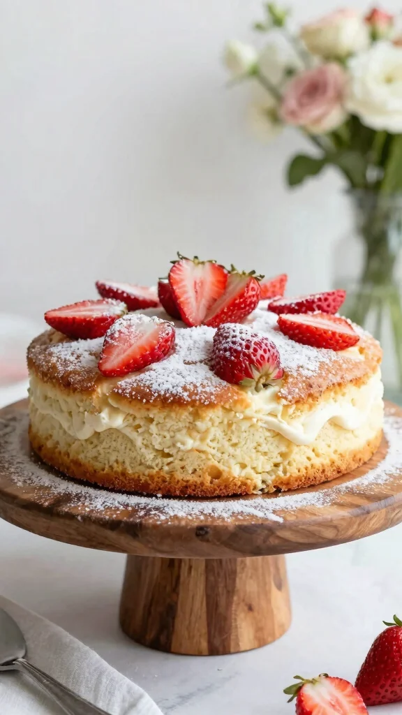 12 Strawberry Baking Recipes to Enjoy All Season Long - 6. Strawberry Yogurt Cake 1