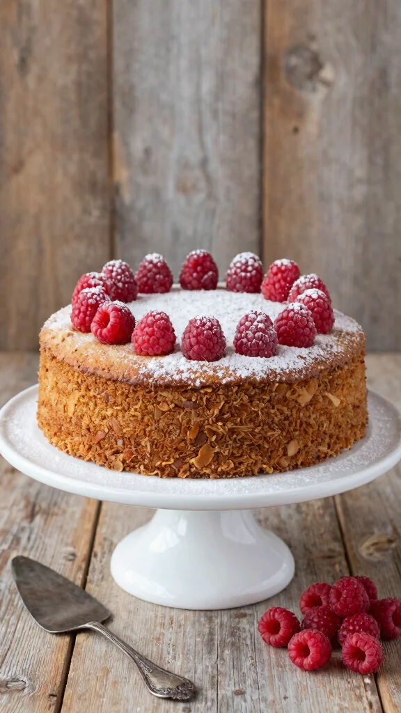 15 Baking Recipes from Scratch That Beat Any Store-Bought Treat - 9. Raspberry Almond Flour Cake 1