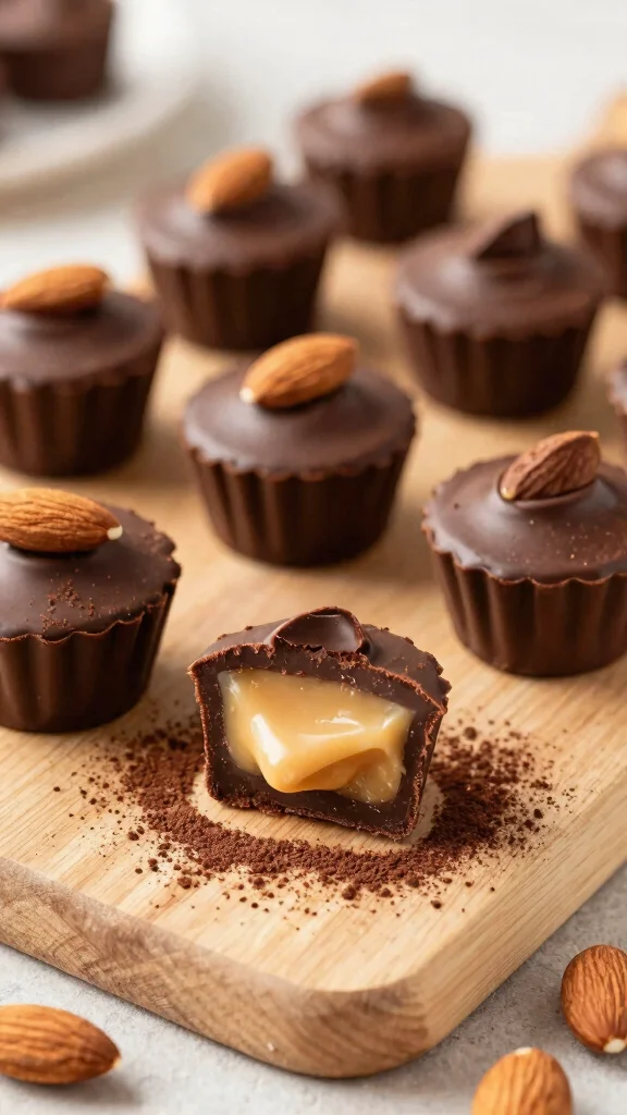 15 Chocolate Baking Recipes Every Chocolate Lover Needs to Try - 12. Chocolate Almond Butter Cups 1