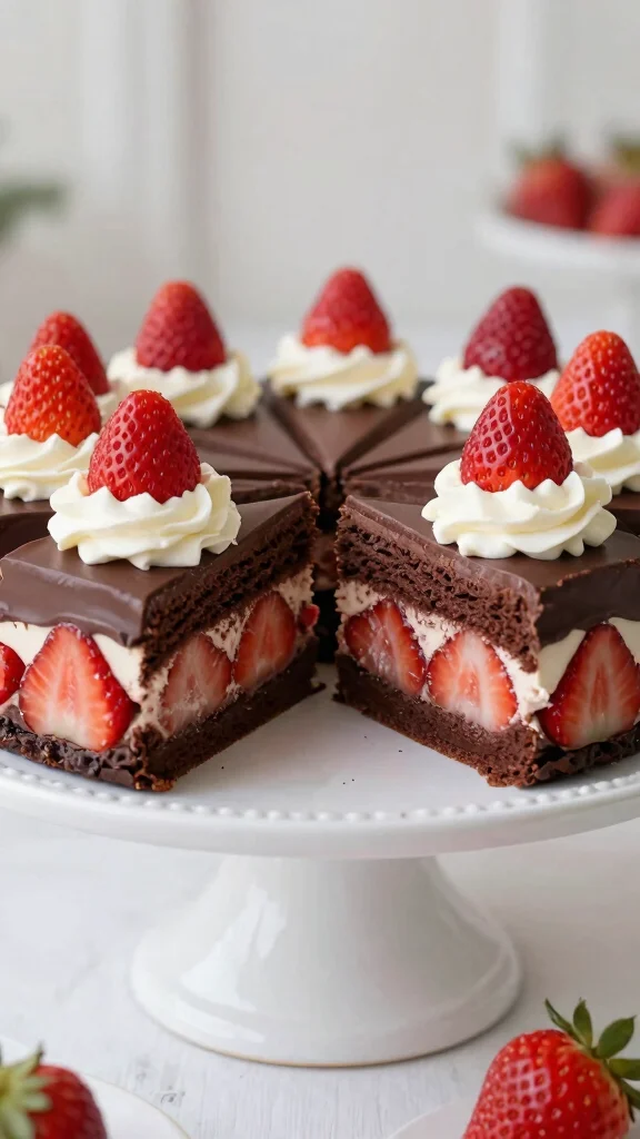 15 Chocolate Baking Recipes Every Chocolate Lover Needs to Try - 15. Chocolate Strawberry Shortcake 1