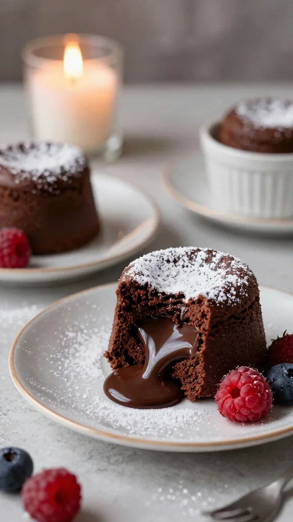 15 Chocolate Baking Recipes Every Chocolate Lover Needs to Try - 7. Chocolate Lava Cakes 1