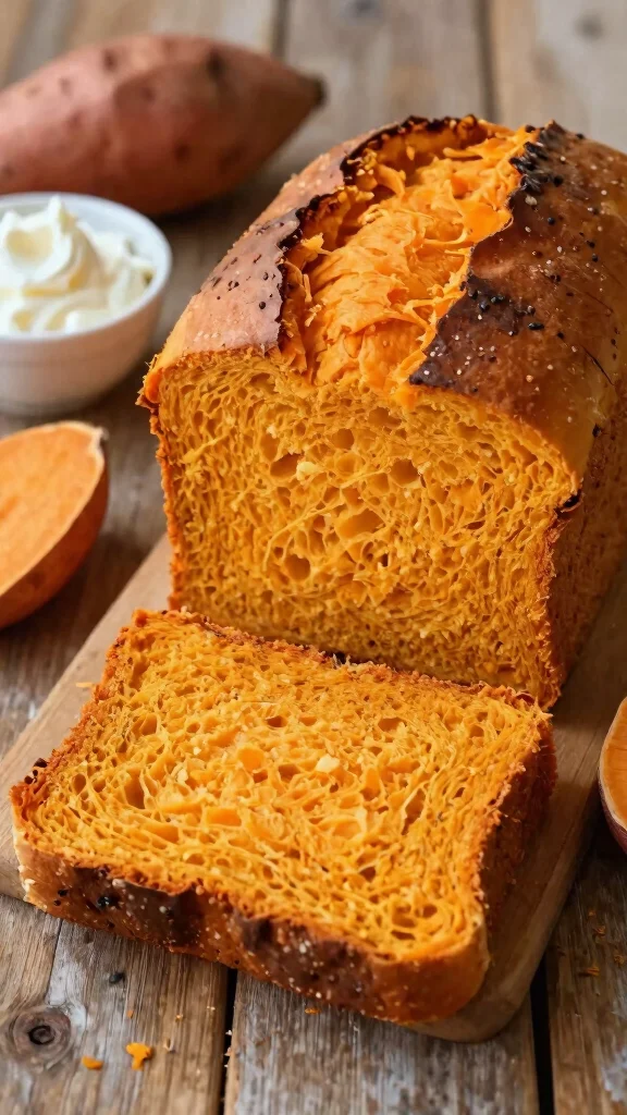 15 Homemade Bread Baking Recipes from Beginner to Pro - 15. Sweet Potato Bread 1