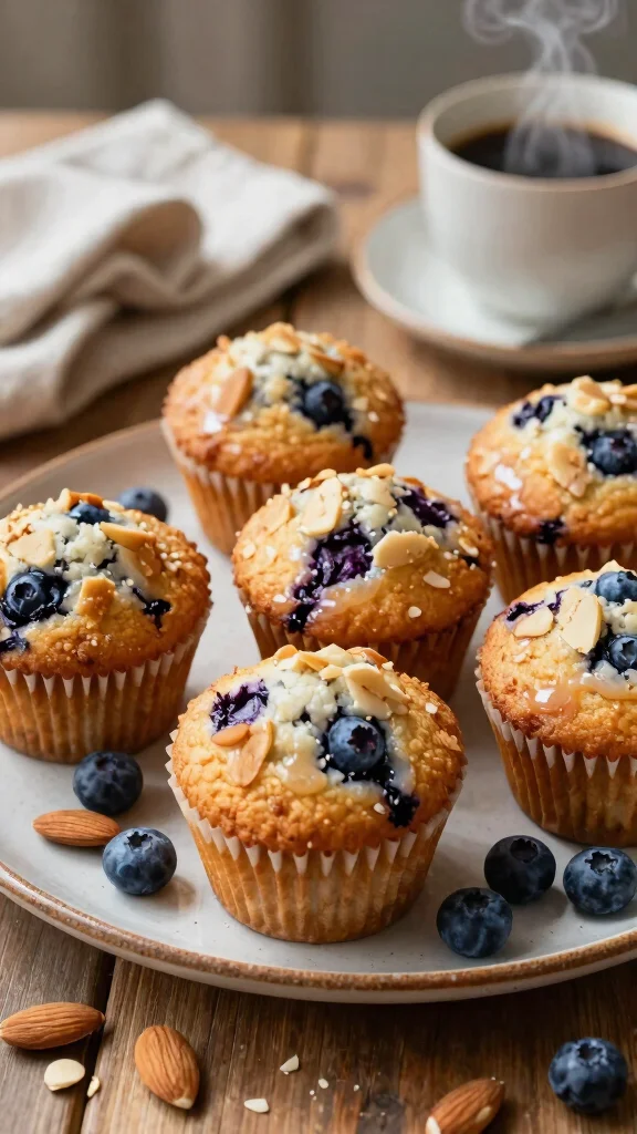 15 Muffin Baking Recipes for Every Flavor You Can Imagine - 1. Blueberry Almond Muffins 1