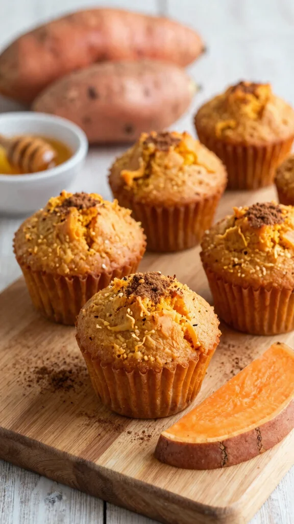 15 Muffin Baking Recipes for Every Flavor You Can Imagine - 13. Sweet Potato Muffins 1