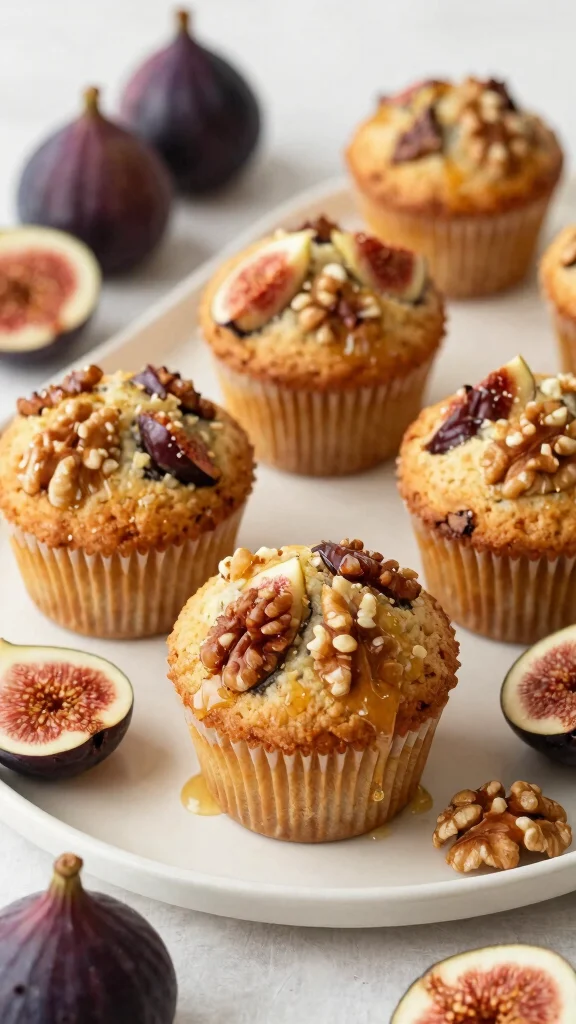 15 Muffin Baking Recipes for Every Flavor You Can Imagine - 14. Fig and Walnut Muffins 1