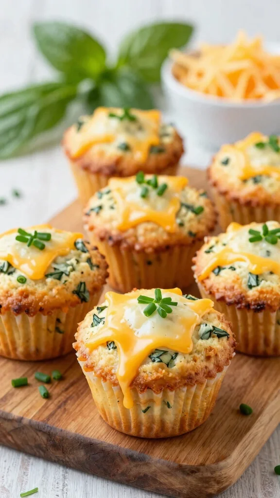 15 Muffin Baking Recipes for Every Flavor You Can Imagine - 3. Savory Cheddar and Chive Muffins 1