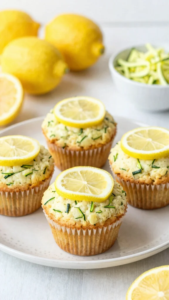 15 Muffin Baking Recipes for Every Flavor You Can Imagine - 6. Zucchini Lemon Muffins 1