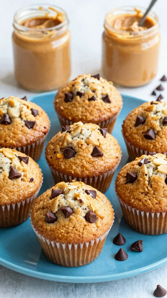 15 Muffin Baking Recipes for Every Flavor You Can Imagine - 7. Peanut Butter Chocolate Chip Muffins 1