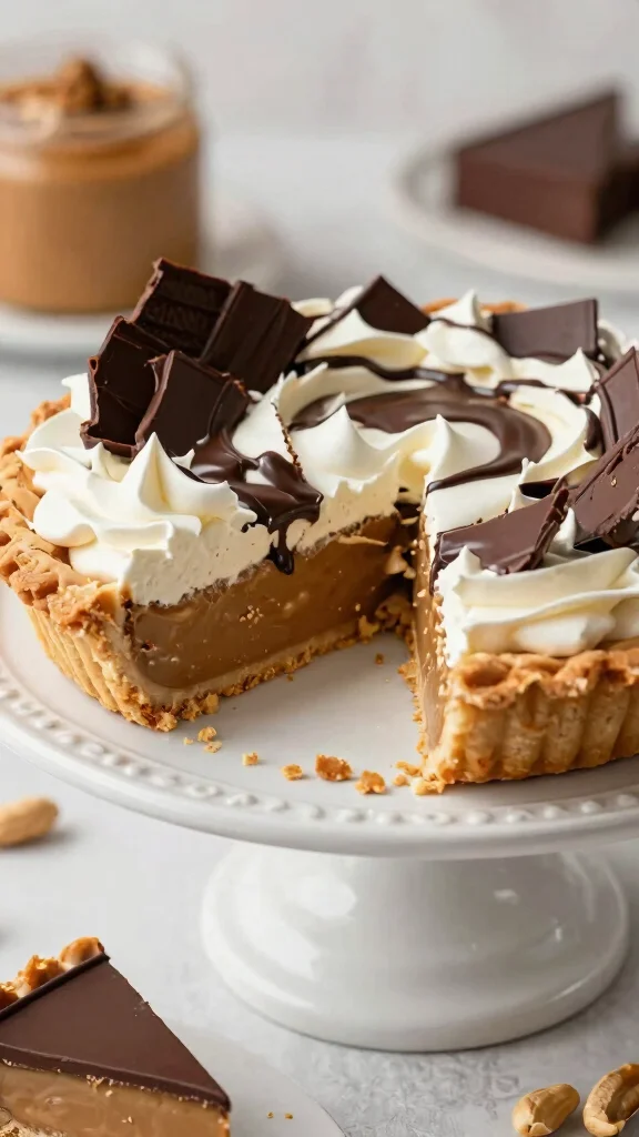 15 Peanut Butter Baking Recipes for the Ultimate PB Lover - 10. Peanut Butter Pie 1
