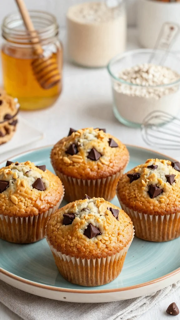 15 Peanut Butter Baking Recipes for the Ultimate PB Lover - 2. Peanut Butter Chocolate Chip Muffins 1