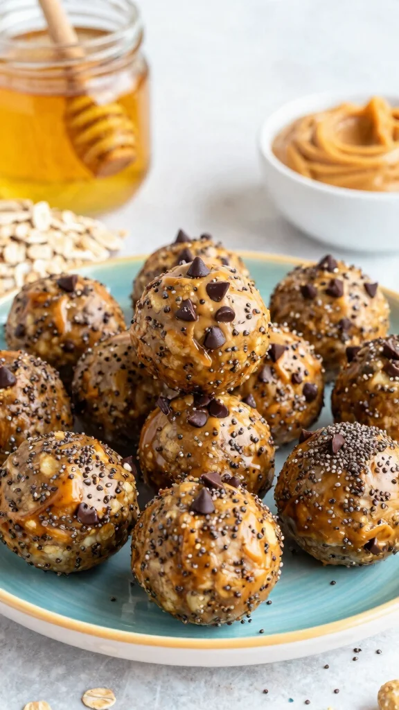15 Peanut Butter Baking Recipes for the Ultimate PB Lover - 5. Peanut Butter Energy Balls 1