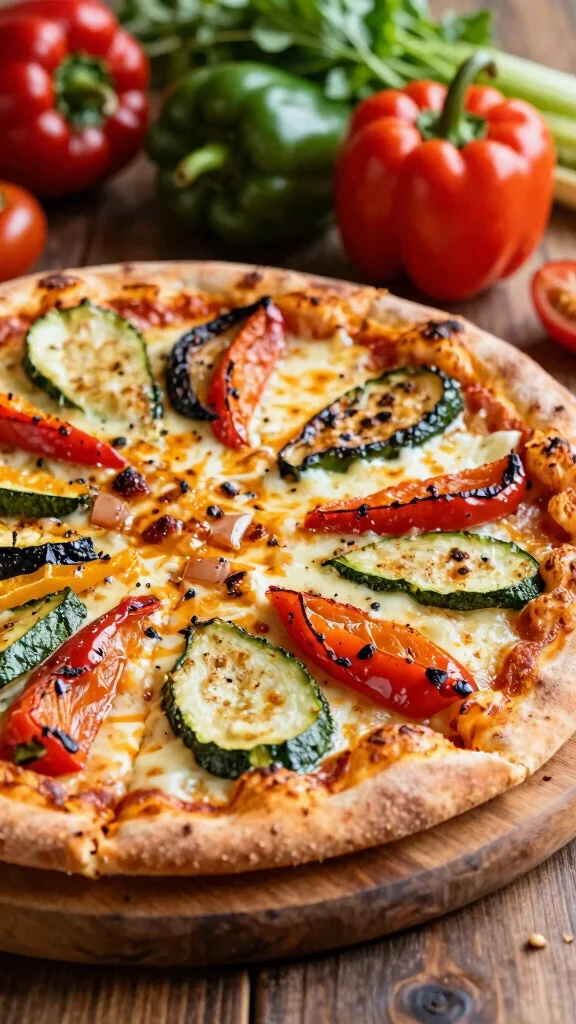 15 Trader Joe’s Pizza Recipes for Quick, Easy Weeknight Dinners - 12. Roasted Vegetable Pizza 1