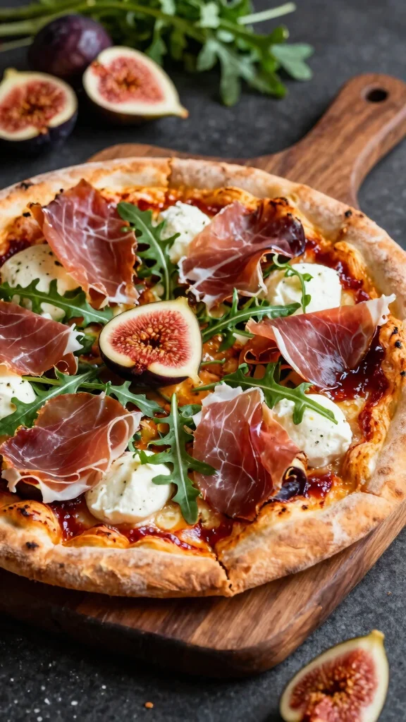 15 Trader Joe’s Pizza Recipes for Quick, Easy Weeknight Dinners - 14. Fig and Prosciutto Pizza 1