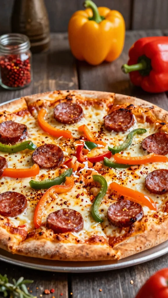 15 Trader Joe’s Pizza Recipes for Quick, Easy Weeknight Dinners - 3. Spicy Italian Sausage Pizza 1