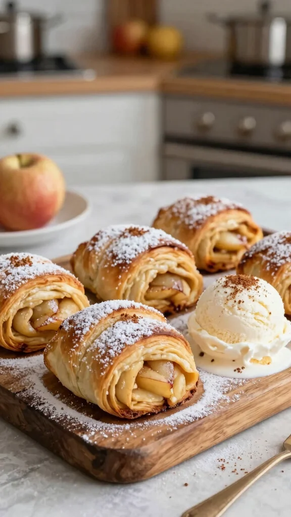 16 Pizza Crescent Roll Recipes for Quick, Cheesy Party Snacks - 15. Apple Pie Crescent Rolls 1