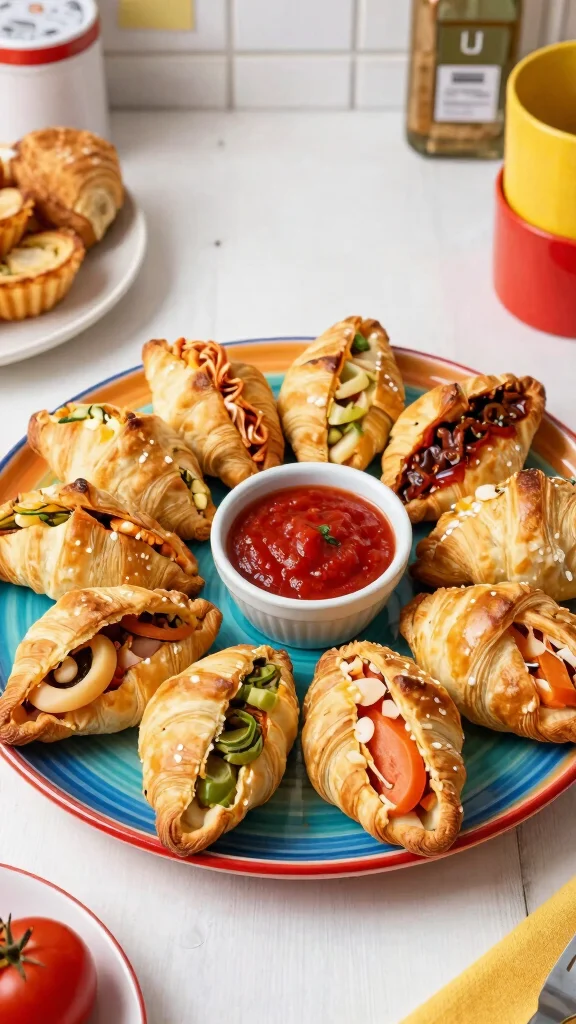 16 Pizza Crescent Roll Recipes for Quick, Cheesy Party Snacks - 16. Stuffed Pizza Crescent Rolls 1