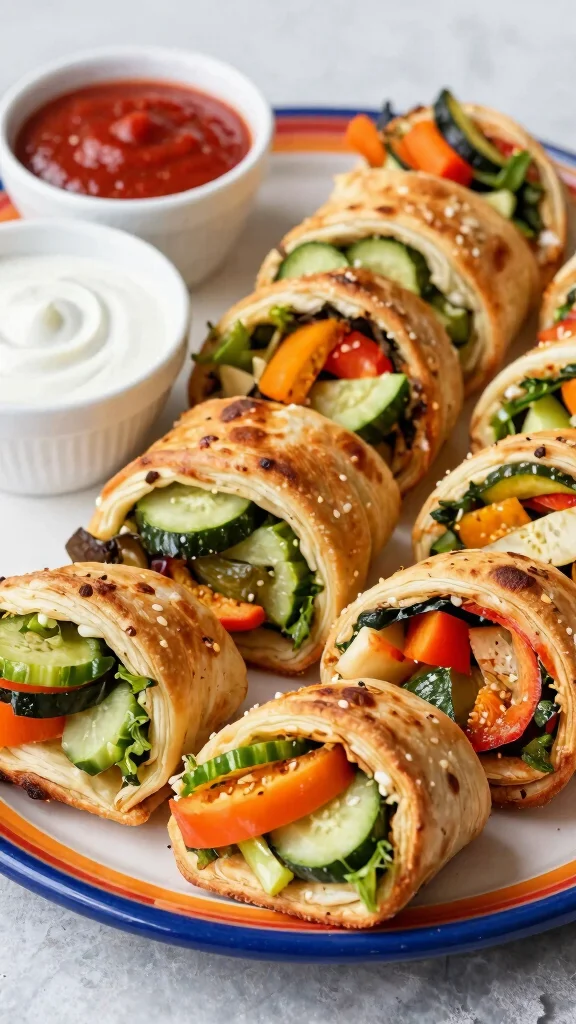 16 Pizza Crescent Roll Recipes for Quick, Cheesy Party Snacks - 8. Veggie Pizza Crescent Rolls 1