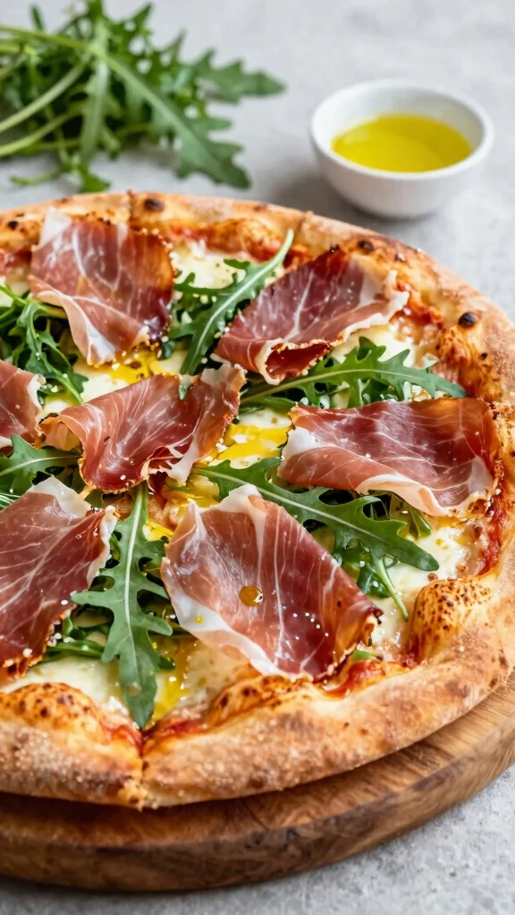 17 Prosciutto Pizza Recipes for a Crispy, Salty, Flavor-Packed Dinner - 1. Classic Prosciutto and Arugula Pizza 1