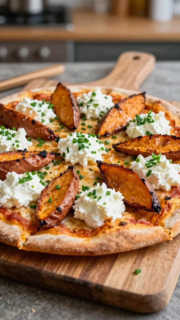 18 Ricotta Pizza Recipes for Creamy, Light, Flavorful Pizza Nights - 11. Ricotta & Sweet Potato Pizza 1