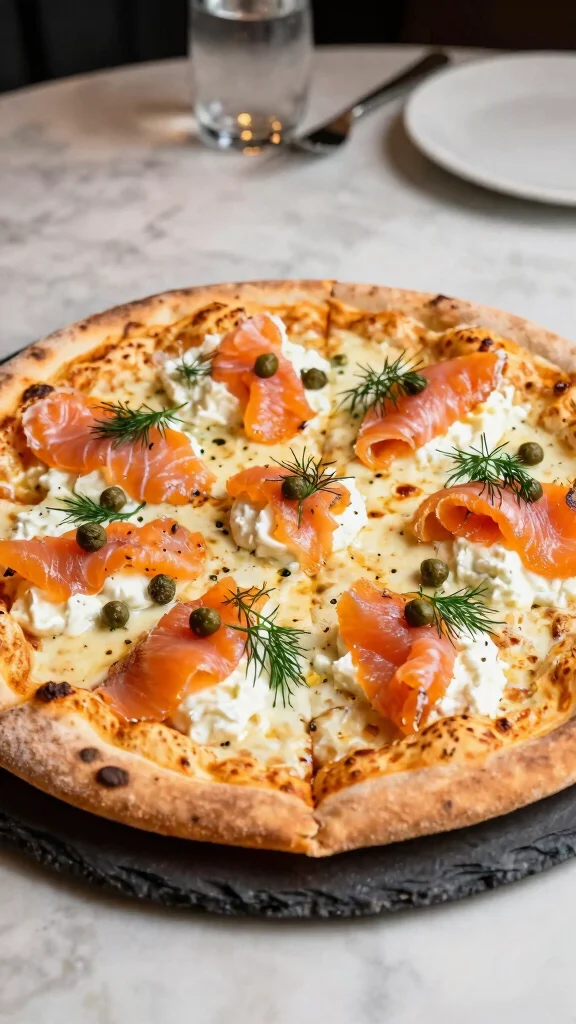 18 Ricotta Pizza Recipes for Creamy, Light, Flavorful Pizza Nights - 15. Ricotta & Salmon Pizza 1