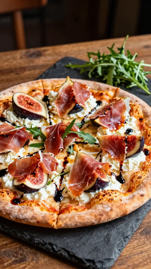 18 Ricotta Pizza Recipes for Creamy, Light, Flavorful Pizza Nights - 5. Fig and Prosciutto Ricotta Pizza 1