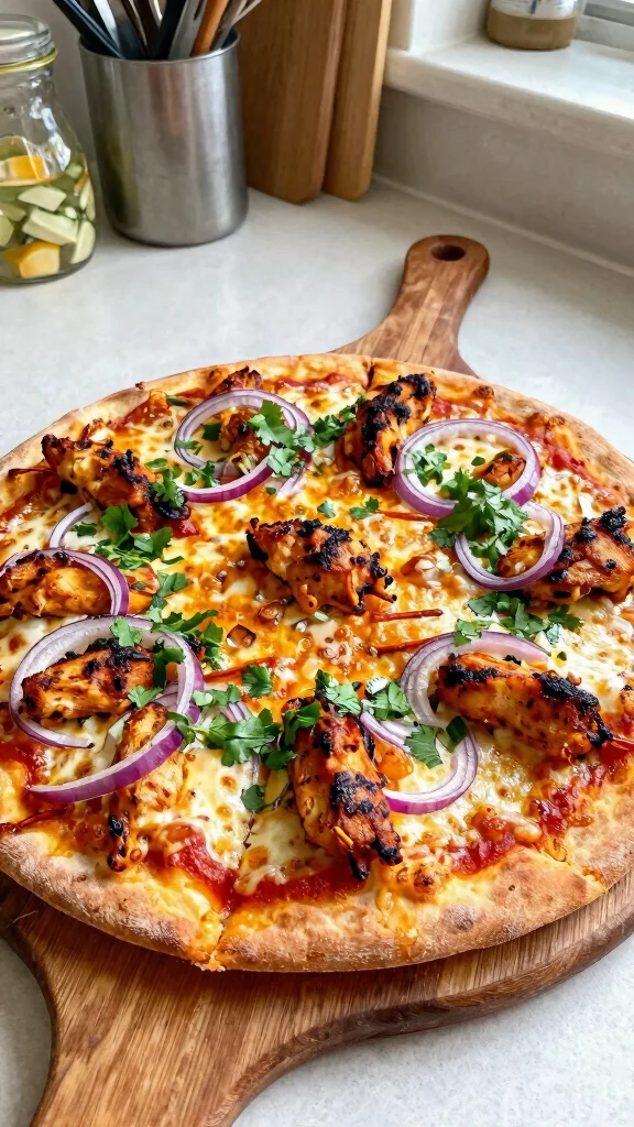 California Pizza Kitchen Recipes in the Home Kitchen: 13 Easy Ideas - 1. BBQ Chicken Pizza 1