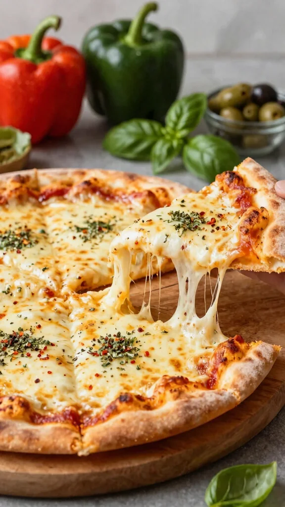 Canned Pizza Dough Recipe Ideas: 11 Easy Ways to Make Dinner Faster - 1. Classic Cheese Pizza 1