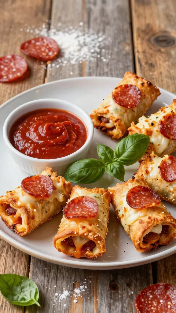 Canned Pizza Dough Recipe Ideas: 11 Easy Ways to Make Dinner Faster - 2. Pepperoni Pizza Rolls 1