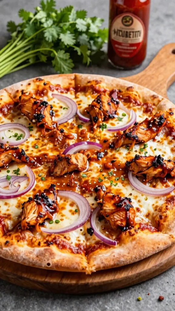 Canned Pizza Dough Recipe Ideas: 11 Easy Ways to Make Dinner Faster - 3. BBQ Chicken Pizza 1