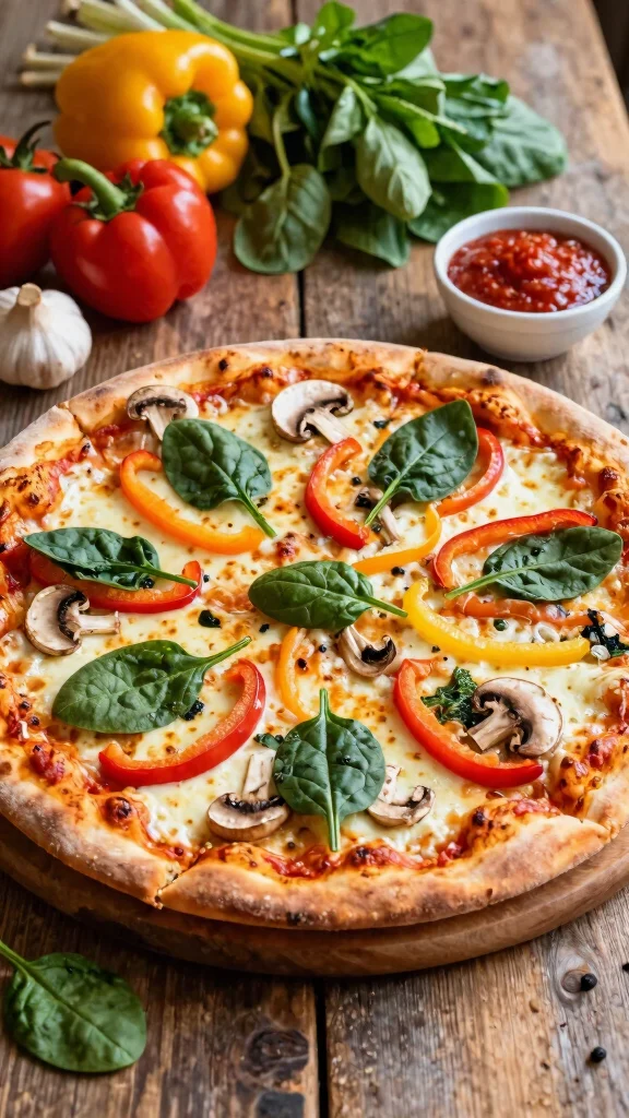 Canned Pizza Dough Recipe Ideas: 11 Easy Ways to Make Dinner Faster - 4. Veggie Supreme Pizza 1