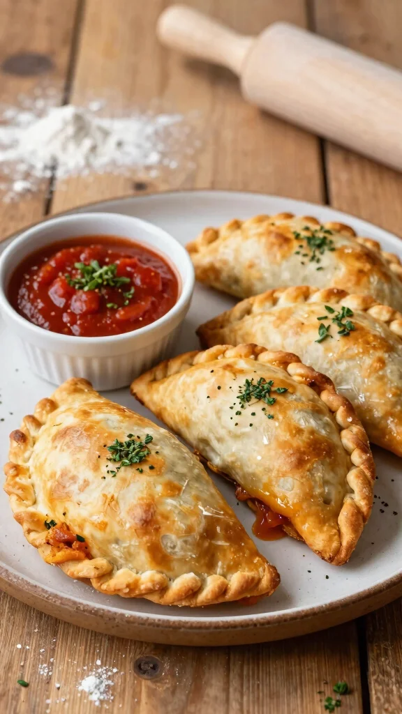 Canned Pizza Dough Recipe Ideas: 11 Easy Ways to Make Dinner Faster - 8. Calzone with Your Choice of Fillings 1