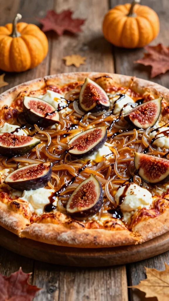 Fall Pizza Recipes, Big Cozy Flavor: 19 Ideas for Chilly Nights - 5. Caramelized Onion and Fig Pizza 1