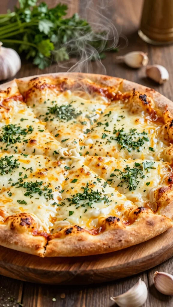 Hamburger Pizza Recipes: 15 Easy Ideas for a Fun Family Dinner - 12. Garlic Parmesan Hamburger Pizza 1
