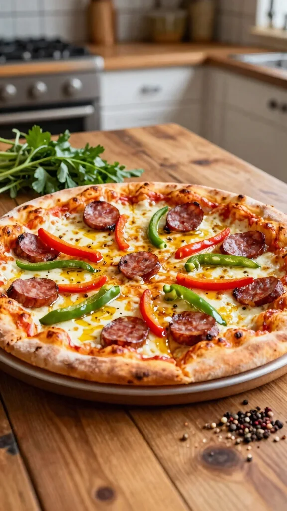 Sausage Pizza Recipes Everyone Will Want to Make Again - 1. Classic Italian Sausage and Pepper Pizza 1