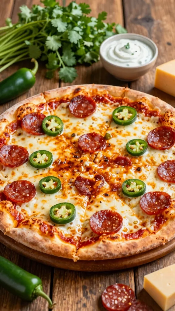 Sausage Pizza Recipes Everyone Will Want to Make Again - 2. Spicy Chorizo and Jalapeño Pizza 1