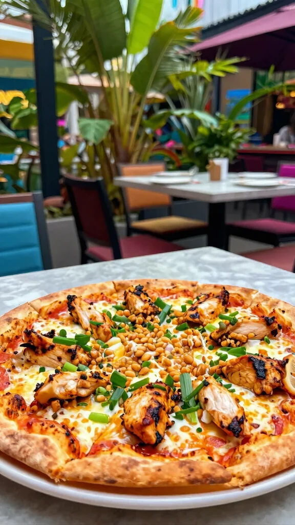 Summer Pizza Recipes, Big Fresh Flavor: 20 Ideas for Sunny Days - 19. Grilled Thai Chicken Pizza 1