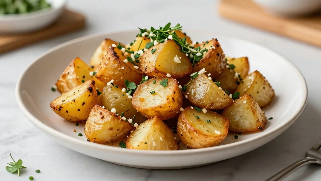 Crispy Breakfast Potatoes Recipe with Garlic and Herbs - Us Home Cook