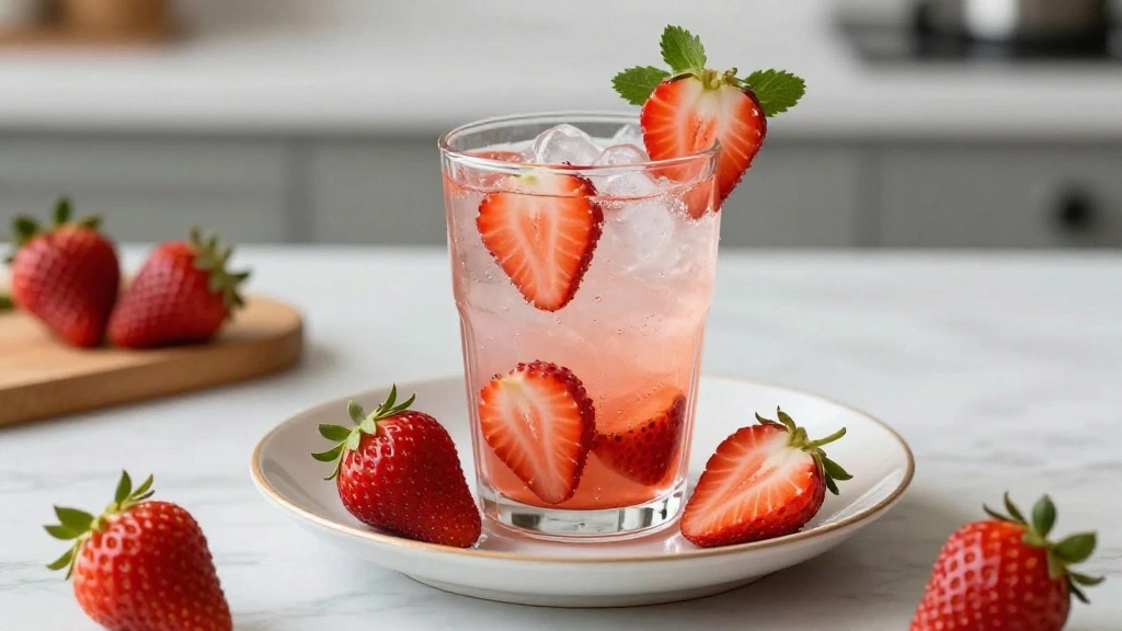 Easy Strawberry Lemonade Recipe with Fresh Strawberries - Us Home Cook
