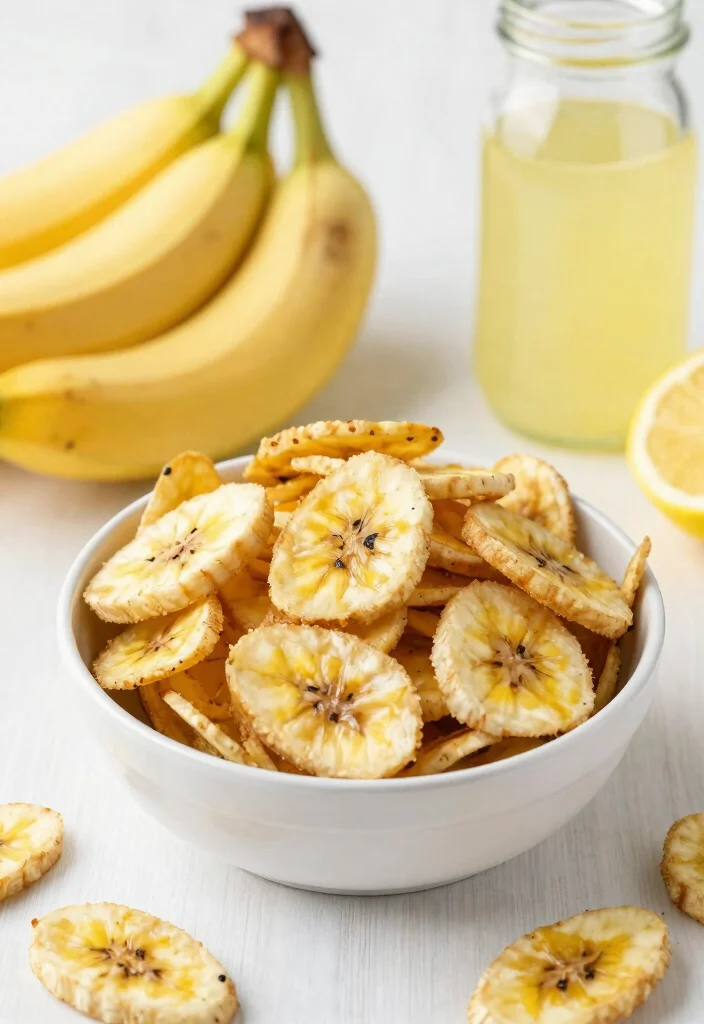 10 Best Healthy Air Fryer Recipes Crispy Low Oil and Full of Flavor - 10. Yummy Air Fryer Banana Chips 1